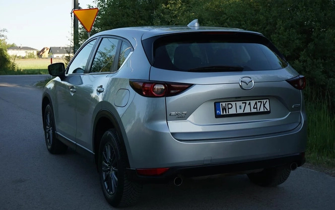 Mazda CX-5 cena 90000 przebieg: 56000, rok produkcji 2019 z Piaseczno małe 121